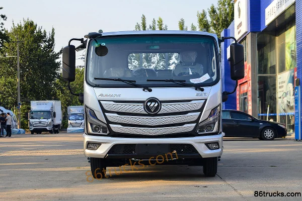 Foton Aumark S1 Smart Edition 160hp 4X2(6 wheels) 3.83m Semi-row Panel Light Truck Exterior (2) | 86Trucks