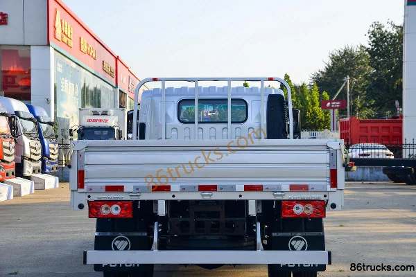 Foton Aumark S1 Smart Edition 160hp 4X2(6 wheels) 3.83m Semi-row Panel Light Truck Body (3) | 86Trucks