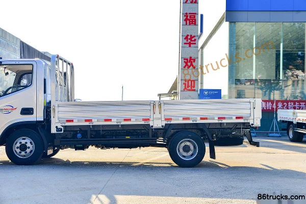 Foton Ollin New Jiyun Youth Flying Edition 151 hp 4X2(6 wheels) 4.17 m Single Row Flatbed Light Truck (WLY 8-speed) Body (2) | 86Trucks