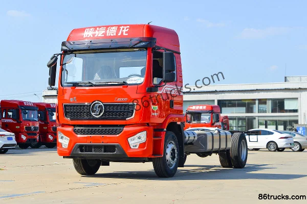 SHACMAN Delong L5000 Classic Edition 240 hp 4X2(6 wheels) 5.8m flatbed cargo truck Exterior (3) | 86Trucks