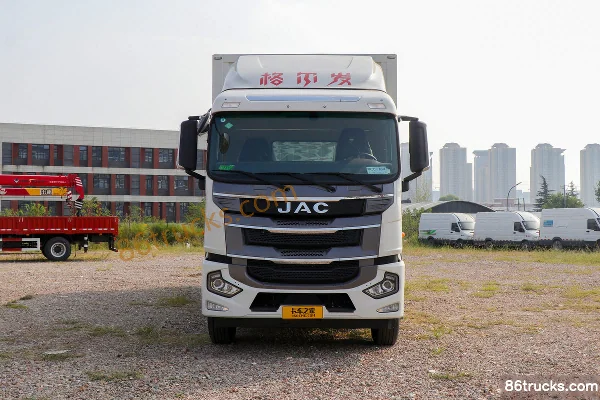 JAC Gallop A5W III 290 ch 4X2(6 roues) 9,6 m camion porteur frigorifique LNG (China VI) Extérieur (2) | 86Trucks