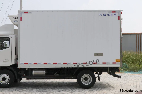 FARIZON Xingzhi H8E Smart Transport Edition 4.5T 4.04m single-row pure electric refrigerated truck (Kaile brand) 100.46kWh 4X2(6 wheels) Bod