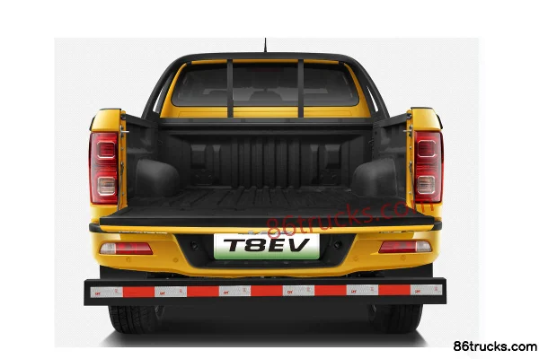 JAC T8EV Elite 2WD Double Row Pure Electric Work Pickup 65.3kWh Exterior (3) | 86Trucks