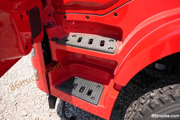 SAIC Hongyan Jiebao heavy-duty truck composite version 280 hp 4X2(6 wheels) 4m dump truck Cab (3) | 86Trucks
