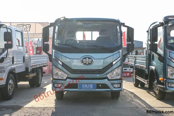 FAW Jiefang Hu 6G 140 ch 4X2(6 roues) Camion léger à ridelles 3,82 m cabine avec couchette Extérieur (2) | 86Trucks