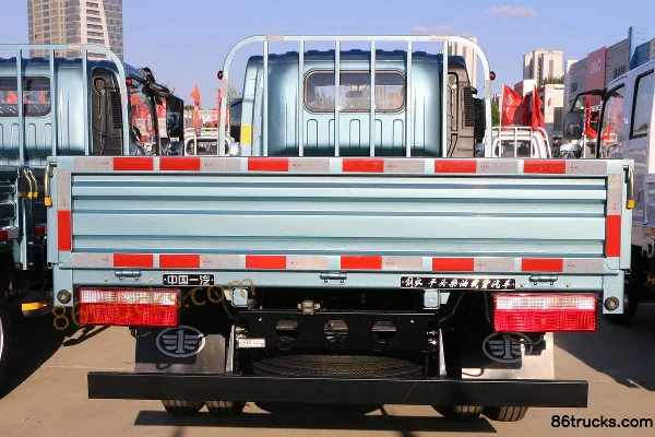 FAW Jiefang Hu 6G 140 ch 4X2(6 roues) Camion léger à ridelles 3,82 m cabine avec couchette Carrosserie (3) | 86Trucks