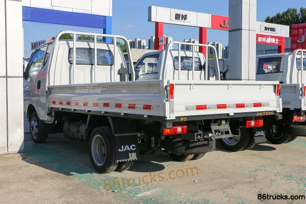 JAC Kaida X6 1.6L 120hp 4X2(6 wheels) Gasoline 3.31m Single Row Flatbed Mini Truck (China VI) Body (3) | 86Trucks