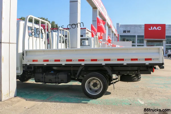 JAC Kaida X6 1.6L 120hp 4X2(6 wheels) Gasoline 3.31m Single Row Flatbed Mini Truck (China VI) Body (1) | 86Trucks