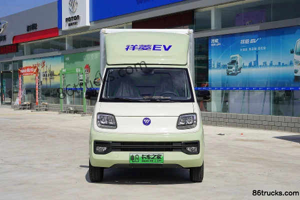 Foton Xiangling Q 3T 3.09m Single Row Pure Electric Box Van Mini Truck 41.86kWh 4X2(6 wheels) Exterior (2) | 86Trucks