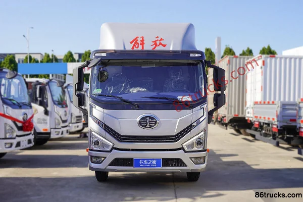 FAW Jiefang Tiger 6G Wide Body 160 hp 4X2(6 wheels) 4.2m AMT Automatic Single Row Flatbed Light Truck (China VI) Exterior (2) | 86Trucks