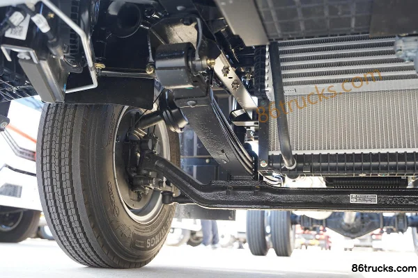 FAW Jiefang Tiger 6G Wide Body 160 hp 4X2(6 wheels) 4.2m AMT Automatic Single Row Flatbed Light Truck (China VI) Chassis (2) | 86Trucks