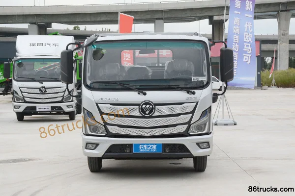 Foton Aumark S1 Changying Edition 158hp 4X2(6 wheels) 4.17m AMT Automatic Single Row Flatbed Light Truck Exterior (2) | 86Trucks
