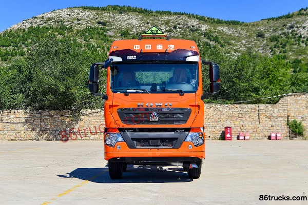Sinotruk HOWO TX 310hp 6X2(8 wheels) 7.8m Explosive Material Transport Truck (Huawei Chille Brand) Exterior (2) | 86Trucks