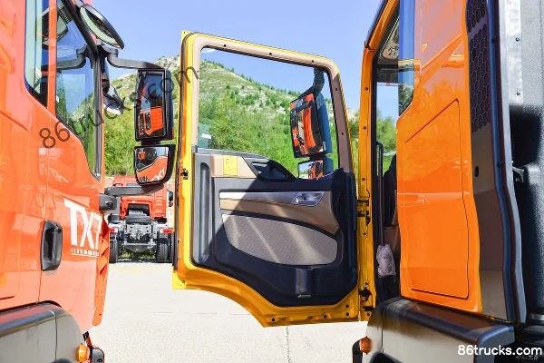 Sinotruk HOWO TX 290 ch 6X2(8 roues) 9,6 m camion porteur à ridelles (China VI) Cabine (1) | 86Trucks