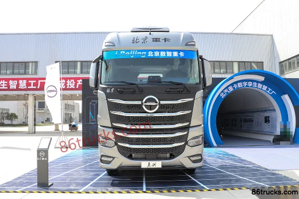 Beijing Trucks Renaissance Tech Smart Edition 580hp 6X4(10 wheels) AMT Automatic Tractor Truck Exterior (2) | 86Trucks