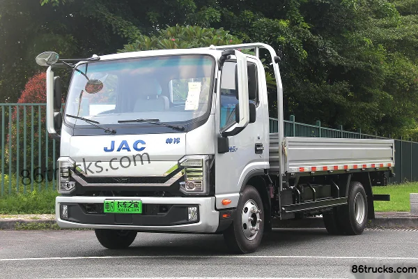 JAC Shuailing HS7 single-row hybrid flatbed light truck 4X2(6 wheels) Exterior (3) | 86Trucks