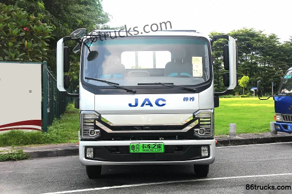 JAC Shuailing HS7 single-row hybrid flatbed light truck 4X2(6 wheels) Exterior (2) | 86Trucks