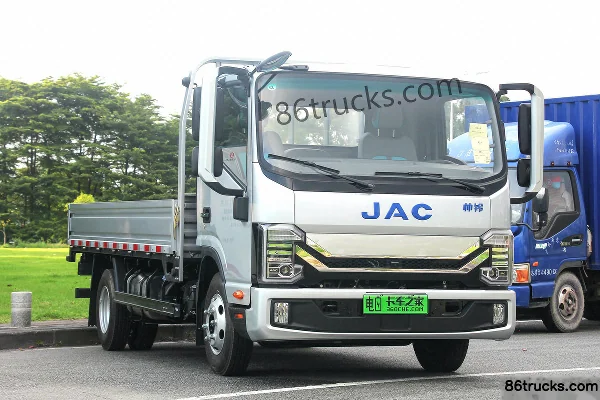 JAC Shuailing HS7 single-row hybrid flatbed light truck 4X2(6 wheels) Exterior