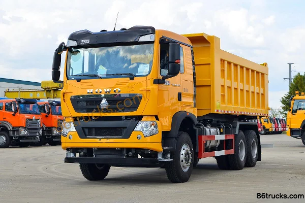 Sinotruk HOWO TX 400 hp 6X4(10 wheels) 6.3m Dump Truck Exterior (3) | 86Trucks
