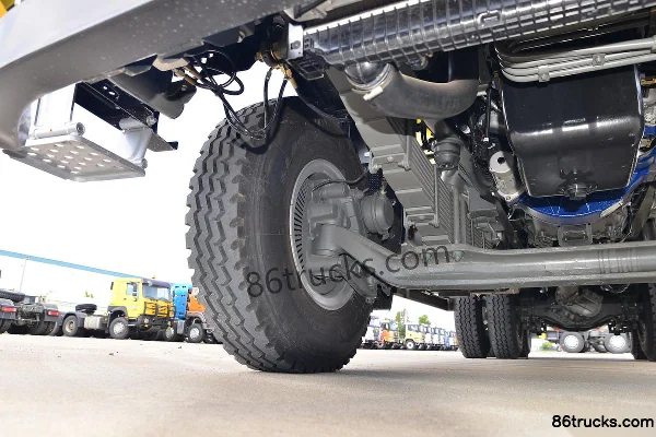 Sinotruk HOWO TX 400 hp 6X4(10 wheels) 6.3m Dump Truck Chassis (2) | 86Trucks