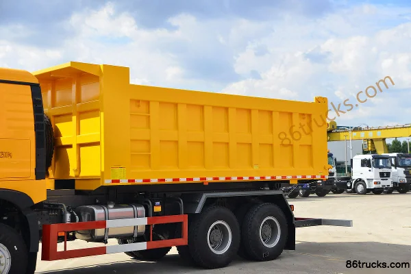 Sinotruk HOWO TX 400 hp 6X4(10 wheels) 6.3m Dump Truck Body (1) | 86Trucks