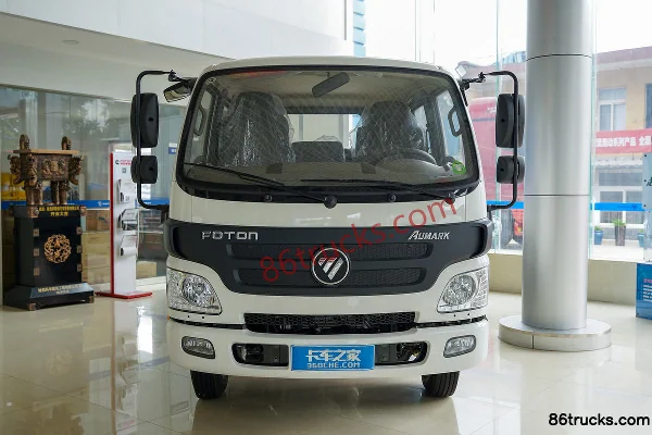 Foton Aumark 1 Series Engineering Edition 131hp 4X2(6 wheels) 3.22m Double Row Flatbed Light Truck (China VI) Exterior (2) | 86Trucks