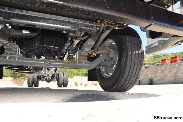 Sinotruk HOWO TX7 290 ch 4X2(6 roues) 9,45 m camion frigorifique Châssis (3) | 86Trucks
