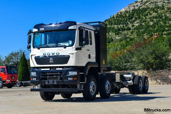 Sinotruk HOWO TX Heavy Truck 8X4(12 wheels) 7.8m Battery Swap Pure Electric Dump Truck Exterior (3) | 86Trucks