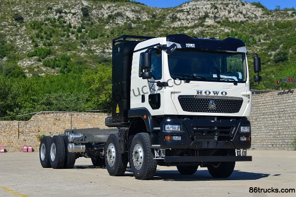 Sinotruk HOWO TX Heavy Truck 8X4(12 wheels) 7.8m Battery Swap Pure Electric Dump Truck Exterior