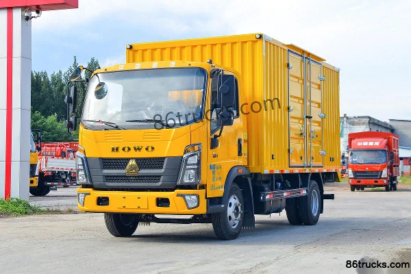 Sinotruk HOWO Hanjiang H 140hp 4X2(6 wheels) 4.15m Single Row Box Light Truck Exterior (3) | 86Trucks