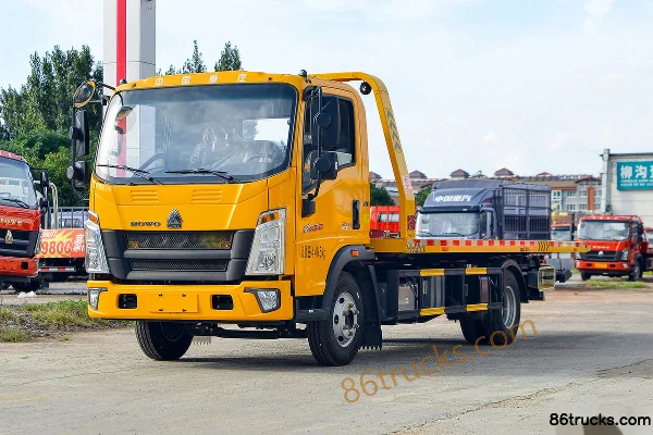 Sinotruk HOWO Hanjiang 130hp 4X2(6 wheels) wrecker (Zhuanwei brand) Exterior (3) | 86Trucks