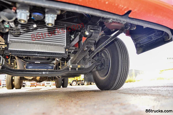Sinotruk HOWO Hanjiang 140ch 4X2(6 roues) flatbed truck (China VI) Châssis (3) | 86Trucks