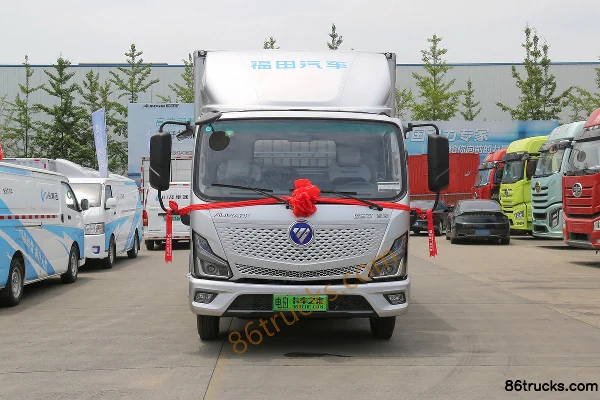 Auman Auman Zhilan HS 4.5T 4.14m single-row plug-in hybrid box truck 14.016kWh 4X2(6 wheels) Exterior (2) | 86Trucks