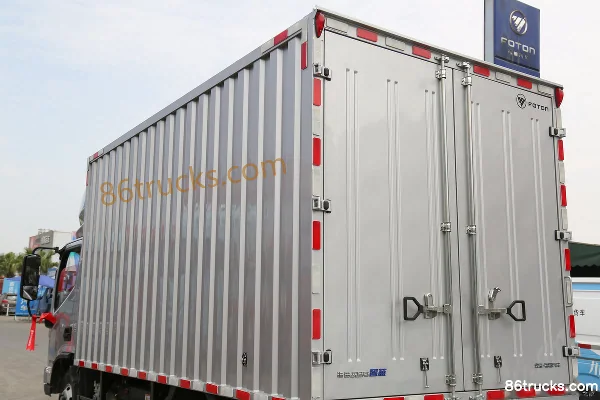 Auman Auman Zhilan HS 4.5T 4.14m single-row plug-in hybrid box truck 14.016kWh 4X2(6 wheels) Body (2) | 86Trucks