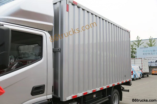 Auman Auman Zhilan HS 4.5T 4.14m single-row plug-in hybrid box truck 14.016kWh 4X2(6 wheels) Body (1) | 86Trucks