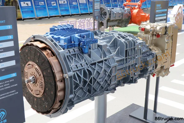 Fast Gear F16JZ32 16-speed AMT Automatic Transmission Exterior (3) | 86Trucks