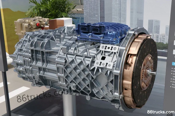 Fast Gear F16JZ32 16-speed AMT Automatic Transmission Exterior (2) | 86Trucks