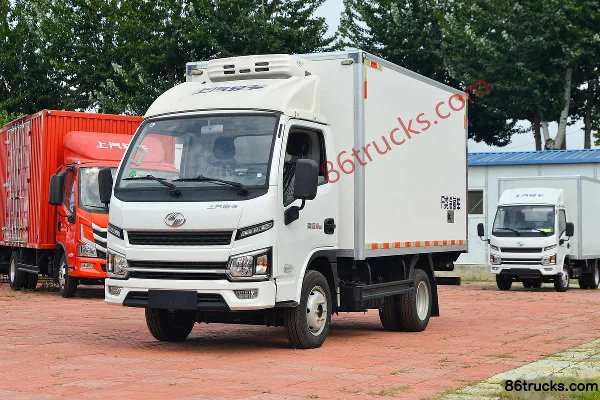 Yuejin Fuyun S80 95 hp 4X2(6 wheels) 3.55m refrigerated truck (China VI) Exterior (3) | 86Trucks