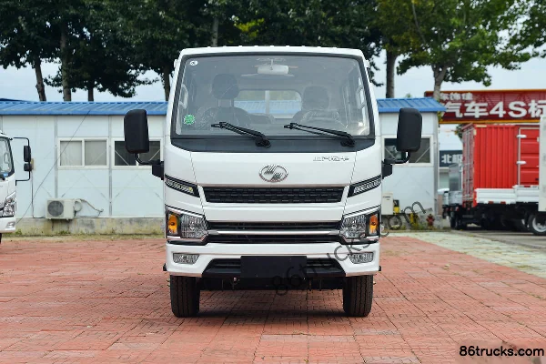 Yuejin Fuxing S80 95 hp 4X2(6 wheels) Diesel 2.65m Double-row Flatbed Mini Truck (China VI) Exterior (2) | 86Trucks