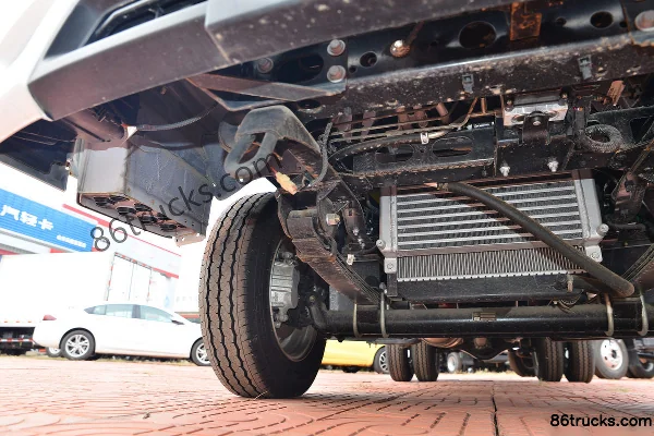 Yuejin Fuxing S80 95 hp 4X2(6 wheels) Diesel 2.65m Double-row Flatbed Mini Truck (China VI) Chassis (2) | 86Trucks