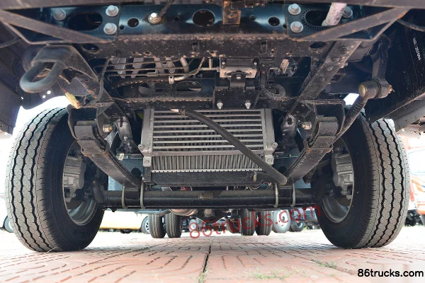 Yuejin Fuxing S80 95 hp 4X2(6 wheels) Diesel 2.65m Double-row Flatbed Mini Truck (China VI) Chassis (1) | 86Trucks