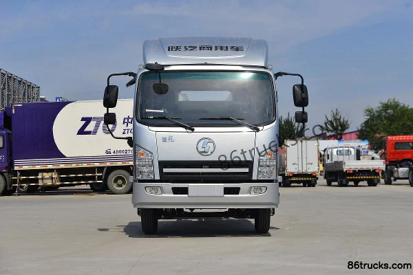 SHACMAN Commercial Vehicle Delong G1 Standard Load Edition 160hp 4X2(6 wheels) 3.82m crew cab flatbed light truck Exterior (2) | 86Trucks