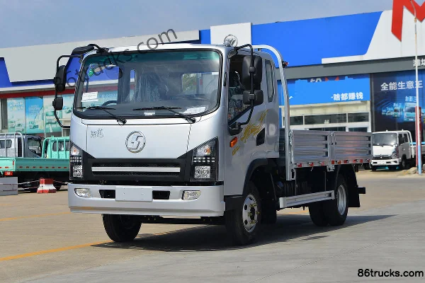 SHACMAN Commercial Vehicle Delong G1 137 ch 4X2(6 roues) camion plateau léger 3,82 m (Fast Gear 8 vitesses) Extérieur (3) | 86Trucks