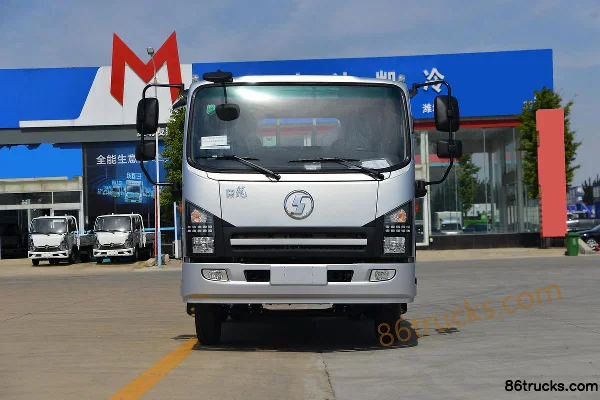 SHACMAN Commercial Vehicle Delong G1 137 ch 4X2(6 roues) camion plateau léger 3,82 m (Fast Gear 8 vitesses) Extérieur (2) | 86Trucks
