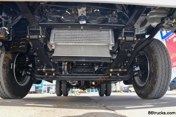 SHACMAN Commercial Vehicle Delong G1 137 ch 4X2(6 roues) camion plateau léger 3,82 m (Fast Gear 8 vitesses) Châssis (1) | 86Trucks