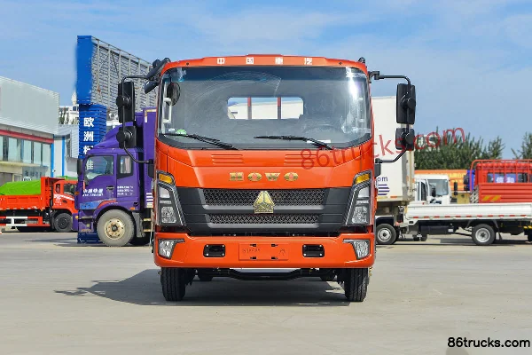 Sinotruk HOWO Hanjiang H 140 hp 4X2(6 roues) 3.85m half-row flatbed light truck (8-speed) Extérieur (2) | 86Trucks
