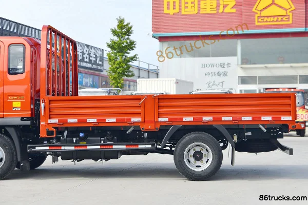 Sinotruk HOWO Hanjiang H 140 hp 4X2(6 roues) 3.85m half-row flatbed light truck (8-speed) Carrosserie (2) | 86Trucks