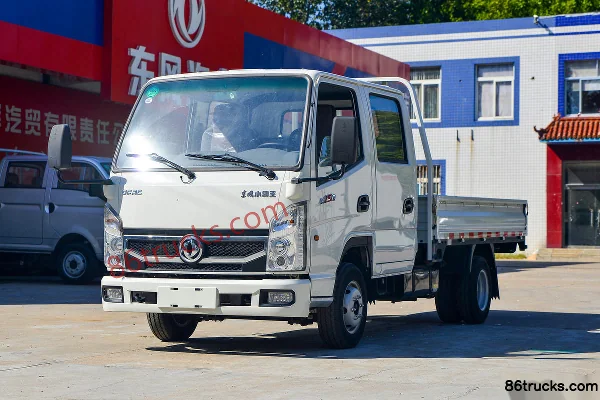 Dongfeng Xiaobawang W15 1.6L 123 ch 4X2(6 roues) essence 3,1 m petit camion à ridelles double cabine Extérieur (3) | 86Trucks
