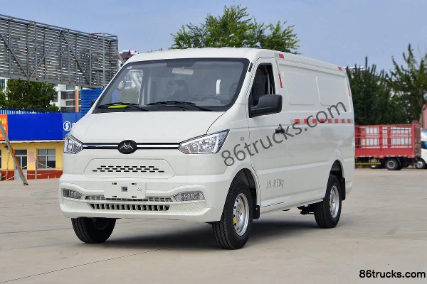 New Gonow Shuailing 2022 Model 3.2T 4.865m pure electric enclosed van 41.93kWh Exterior (3) | 86Trucks
