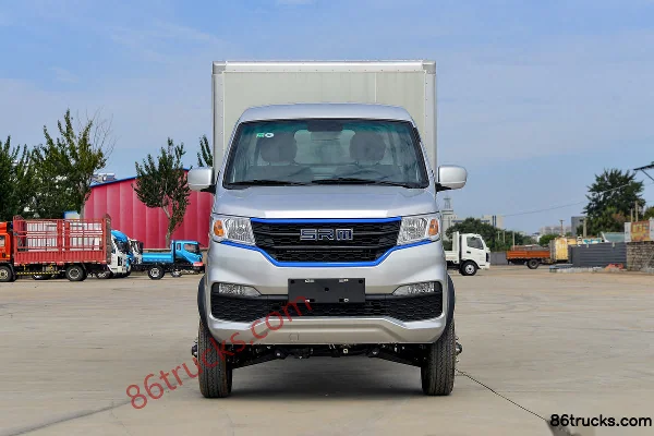 SRM Xinyuan T2S EV 3,1T 3,03 m camion léger fourgon électrique cabine simple 46,36 kWh 4X2(6 roues) Extérieur (2) | 86Trucks